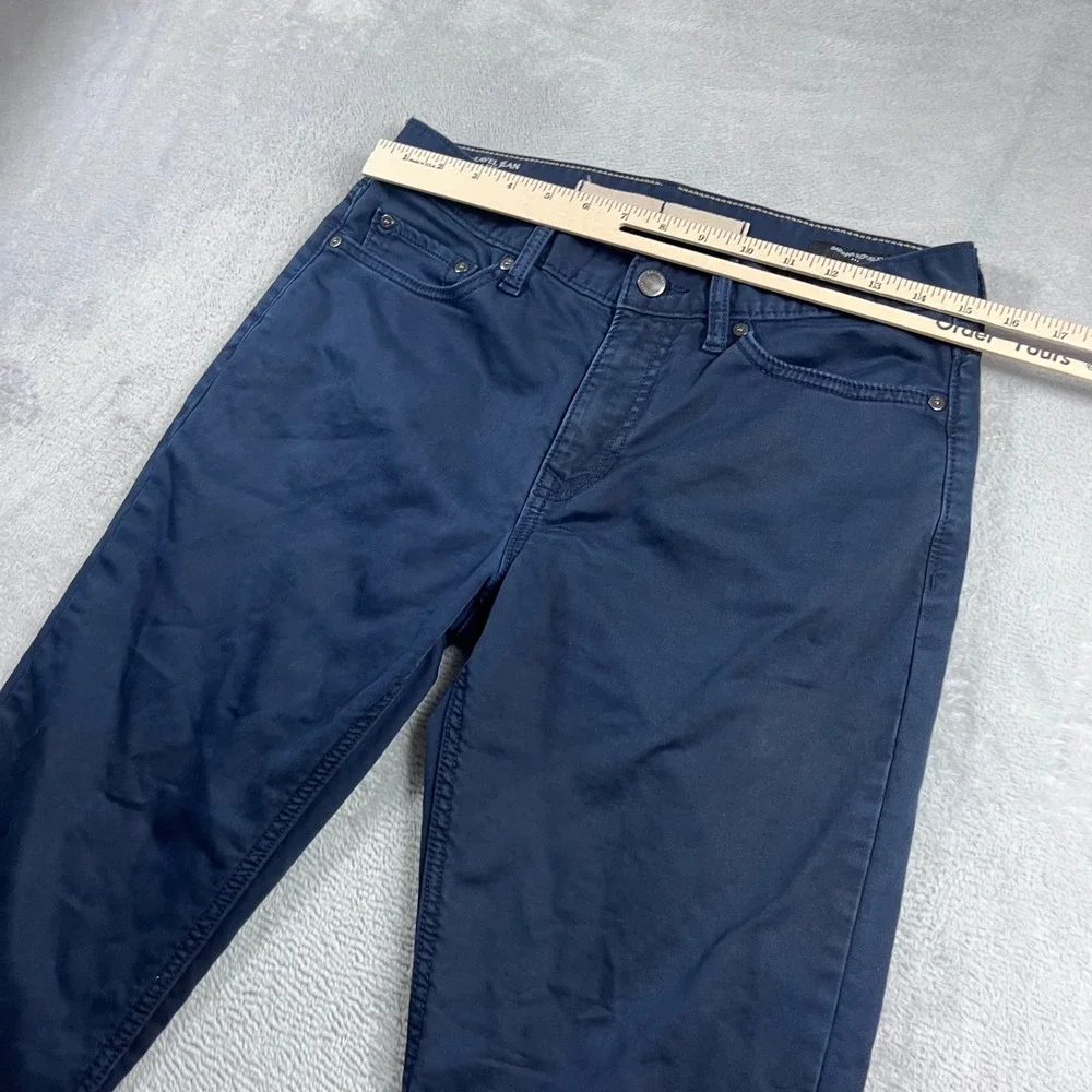 Banana Republic Travel Jean Mens 30x30 Slim Fit Navy Blue 5-Pocket Pants